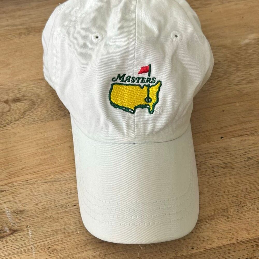 Masters golf Ahead USA hat baseball cap white